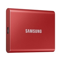 Samsung 2TB T7 Portable SSD Metallic Red Up to 1050 MB/s Sealed in Box