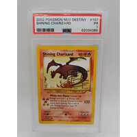 Pokémon TCG 2002 Neo Destiny Shining Charizard #107/105 PSA PR1 Collectable Card