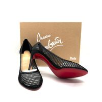 Christian Louboutin Filomena 85 Filoche Red Bottom High Heels 5 US Kids 34.5 EU