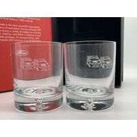 DJR Cup Team Penske Limited Edition 0261 Collectable Pair Glass Set