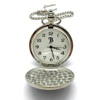 FOB Watch Box Scottish Piper Round Pocket Watch with Metal Strap with Box