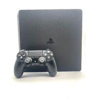 Sony PlayStation 4 500GB Gaming Console Jet Black PS4 with Controller