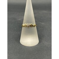 Ladies 9ct Yellow Gold MUM Ring