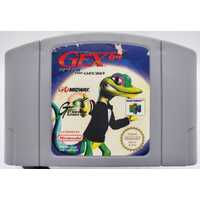 Gex 64 Enter the Gecko Nintendo 64 N64 Cartridge Video Game