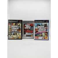 Grand Theft Auto Playstation 2 PS2 Bundle Trilogy 3 Video Games Bundle