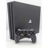 Sony PlayStation 4 Pro 1TB Console Black with Controller and Leads