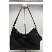 Guess Clarence Hobo Black Ladies Leather Handbag and Purse