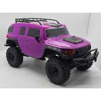 1/10 Brushless Rock Climber 4x4 Off-Road RC Car Purple with Remote and Charger