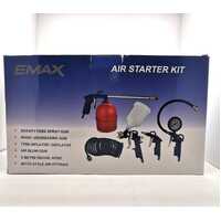 Emax ESK1 Air Starter Kit Spray Gun Degreasing Gun Inflator Blow Gun Hose