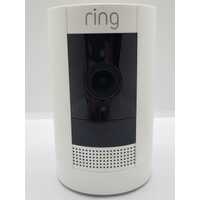 Ring Stick Up Cam Battery Powered Security Camera White