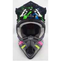 Oneal 1SRS Glitch Multicoloured MX Motocross Helmet Size Large 60cm