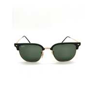 Ray-Ban RB4416 New Clubmaster 601/31 53 Black Gold Green Lens Unisex Sunglasses