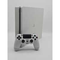 Sony PlayStation 4 PS4 Slim Video Game Console 500GB White with Controller