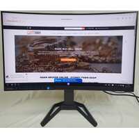 Lenovo G32qc-30 32 Inch QHD Curved Monitor with Lead