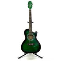 Maowang F40-GR 6-String Green Acoustic Guitar