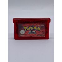 Genuine Pokémon Ruby Version Nintendo Game Boy Cartridge AGB-AXVP-AUS