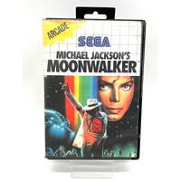 Sega Arcade Michael Jackson’s Moonwalker Video Game Cartridge