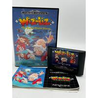 Sega Mega Drive Wiz N' Liz The Frantic Wabbit Wescue Cartridge Video Game