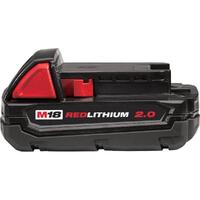 Milwaukee M18 Redlithium-Ion 2.0Ah 18V Compact Battery Pack M18B2