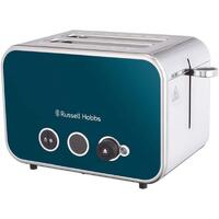 Russell Hobbs Distinctions Ocean Blue 2 Slice Toaster