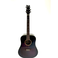 Ashton D25WRS 6 String Acoustic Guitar with Built-In Tuner