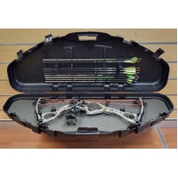 Hoyt Charger Compound Bow with Case Rangefinder and Accessories