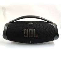 JBL Boombox 3 20W Portable Wireless Bluetooth Speaker Black with Cable