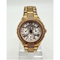 Guess Viva Rose Gold Stainless Steel Band Quartz Analog Ladies Watch W0111L3