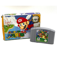 Super Mario 64 Million Seller Worldwide Stamped Edition N64 Video Game Cartridge