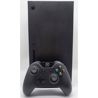 Microsoft Xbox Series X 1TB Console Matte Black 1882 with Controller and Leads