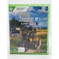 Farming Simulator 22 Platinum Edition Xbox Series X Xbox One Video Game