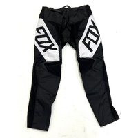 Fox Mens Motocross 180 Mastar Airline Pants Black White Size 34