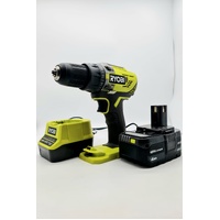 Ryobi 18V ONE+ Drill Driver R18DD3 with 4.0Ah Battery and Charger