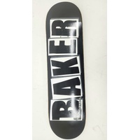 Baker Brand Logo Skate Deck Black Transparent Green Deck Only