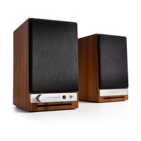 Audioengine HD3 Premium Powered Music System Home Wireless Speakers Walnut