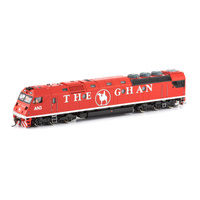 Auscision AN3 The Ghan Red and Silver HO Model AN Class Diesel Loco AM10638