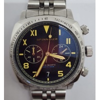 Spinnaker Hull California Chronograph Meca Quartz Stainless Steel Watch SP-5092