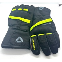 DriRider Adventure 2 Mens Gloves Black Hi-Vis Size XL