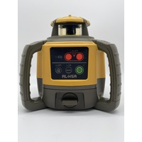 Topcon RL-H5A Self-Leveling Laser and Laser Reader with Power Cable Case Manual