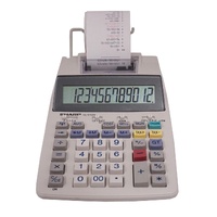 Sharp EL-1750V 12 Digit 2 Colour Printer Calculator