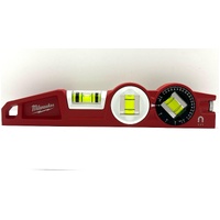 Milwaukee 10 Inch Die Cast Torpedo Level with 360 Degree Locking Vial