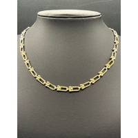 Ladies 18ct Yellow Gold Paperclip Link Necklace