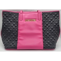 Love Moschino Quilted Two Tone Tote Bag with Dust Cover