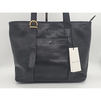 Evity Ladies Leather Black Shoulder Bag with Dust Bag