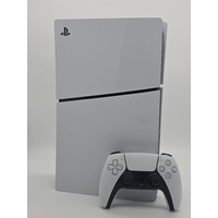 Sony PlayStation 5 Slim 1TB Digital Edition Console White with Controller