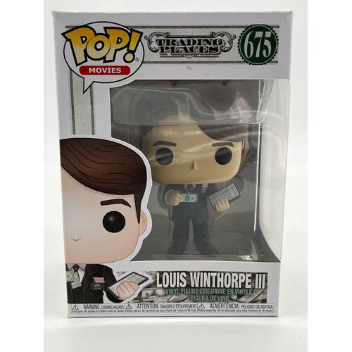 Funko Pop! Movies Trading Places Louis Winthorpe III Vinyl Figure #675