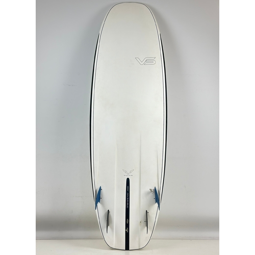 Vessel Villain 5’8 Shortboard with 4 Fins + Key for Fins (Pre-Owned)