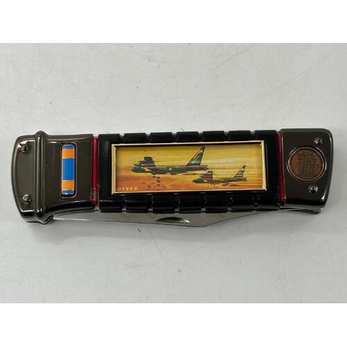 Franklin Mint B-52D Stratofortress Vietnam Collectors Knife Limited Edition