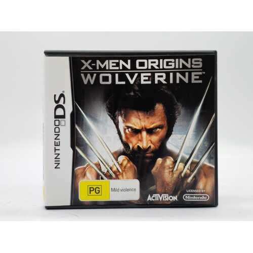 Nintendo DS X-Men Origins Wolverine Video Game