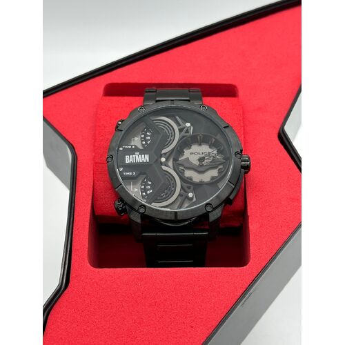 Police The Batman Vengeance Edition Watch 0525 4000 Pre owned